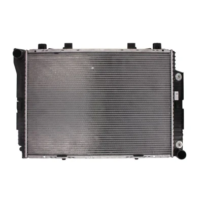 Imagem de NRF 55316 Radiador, arrefecimento do motor Alumínio 668 471 42 com componentes de montagem Aletas refrigeração soldadas