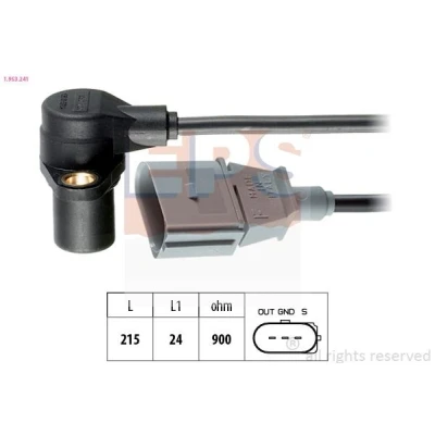 Imagem de EPS 1.953.241 Gerador de Impulsos Made in Italy OE Equivalent VOLKSWAGEN: Golf 4, Scirocco III, Polo IV Hatchback, SEAT: Ibiza 3, Leon I Hatchback