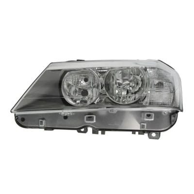 Imagem de TYC 20 12848 05 2 Farol Principal esquerda H7/H7 para circulação pela direita com motor elétrico