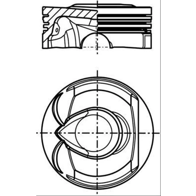 Imagem de Pistão MAHLE 039 PI 00123 002