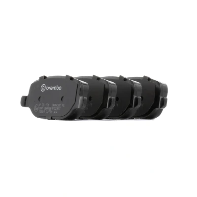 Imagem de BREMBO P 23 109 Jogo de pastilhas para travão disco excl. contacto aviso desgaste com parafusos pinça sem acessórios