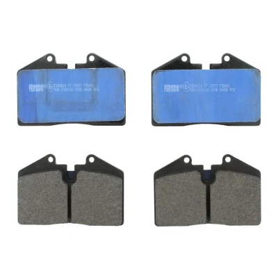 Imagem de FERODO PREMIER ECO FRICTION FDB451 Jogo de pastilhas para travão disco preparado indicador aviso desgaste sem acessórios