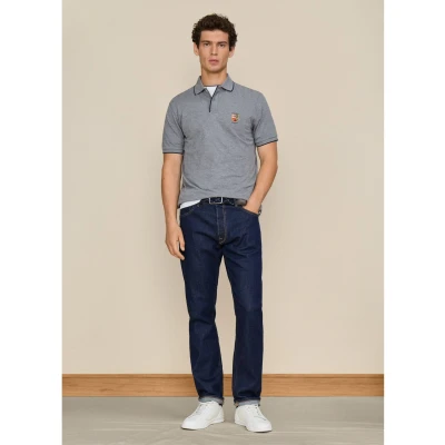 Imagem de Hackett London POLO Shirt Heritage LRC Small LGO Polo, Homens, Tamanho: XL, Ash grey