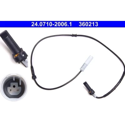 Imagem de ATE 24.0710 2006.1 Sensor de ABS 1000 BMW: 7