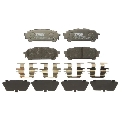 Imagem de TRW COTEC GDB3395 Jogo de pastilhas para travão disco com avisador sonoro desgaste acessórios SUBARU: Impreza II Sedan, Forester