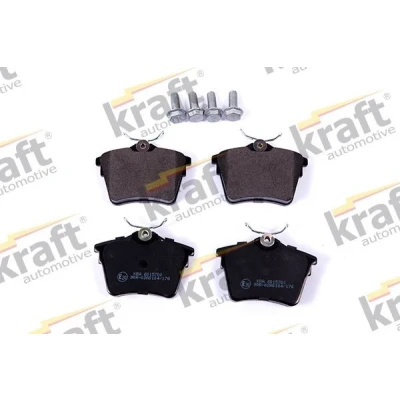 Imagem de KRAFT 6015700 Jogo de pastilhas para travão disco Eixo traseiro PEUGEOT: 407 SW, Sedan, 607 CITROËN: C5 III Carrinha, 3