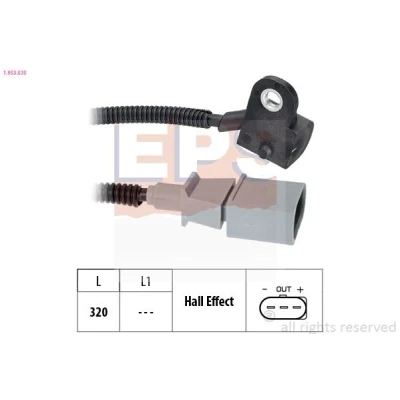 Imagem de EPS 1.953.535 Sensor Made in Italy OE Equivalent VOLKSWAGEN: Polo IV Hatchback, Passat B6 Variant, Golf 5, SEAT: Ibiza 3, Leon II Hatchback