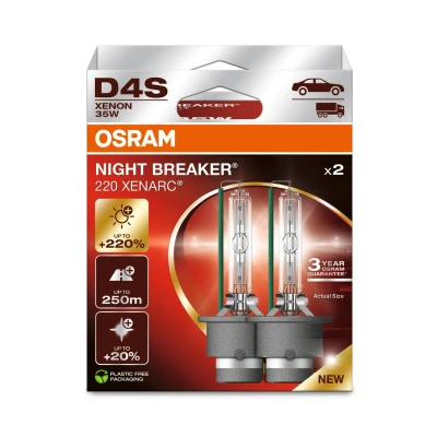 Imagem de OSRAM 66440XN2 2HB Lâmpada, farol de longo alcance D4S 42V 35W