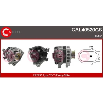 Imagem de CASCO CAL30208AS Alternador 12V 130A OPEL: Vectra C Caravan, SAAB: 9 3 Carrinha, Sedan
