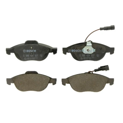 Imagem de BOSCH 0 986 424 507 Jogo de pastilhas para travão disco ALFA ROMEO: 147, 156 Sportwagon, Sedan, LANCIA: Lybra Carrinha
