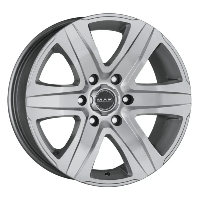 Imagem de Jante mak stone 6 t 8x18 6x139,7 et15 106.1 cinza