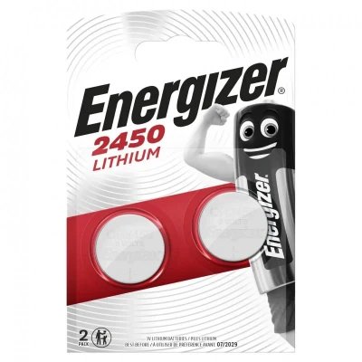 Imagem de Energizer Pack 2 Pilas Litio CR2450 3V