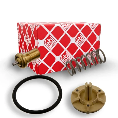Imagem de FEBI BILSTEIN 36844 Termóstato, líquido de refrigeração 88 com retentor Plástico VOLKSWAGEN: GOLF 5, Polo IV Hatchback, 6, SEAT: Ibiza 3