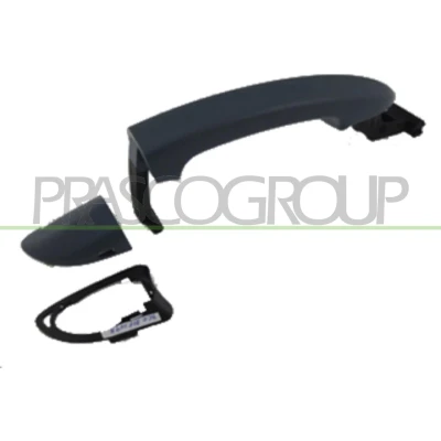 Imagem de PRASCO VG0548203 Puxadores de Porta exterior, traseira direita, à frente, lado direito com subcapa VOLKSWAGEN: Passat B6 Sedan, Variant