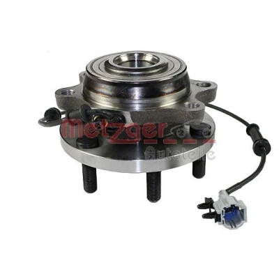 Imagem de METZGER WM 6999 Kit de rolamento roda com sensor do ABS integrado, cubo NISSAN: NP300 Navara Pick up, Pathfinder 3