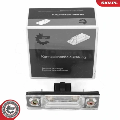 Imagem de Luz de chapa matrícula ESEN SKV 72SKV038