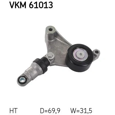 Imagem de SKF VKM 61013 Polia Tensora TOYOTA: Avensis III Sedan, RAV4 II SUV, SUV