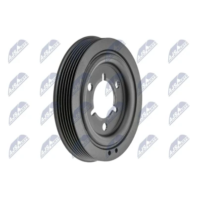 Imagem de NTY RKP PE 003 Polia da Cambota 6PK 150mm BMW: 3 Sedan, Compact, PEUGEOT: 206 Hatchback, 307 SW, CITROËN: C2 Hatchback