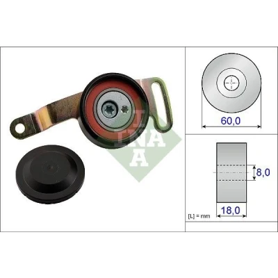 Imagem de INA 533 0078 10 Tensor, correia trapezoidal estriada
