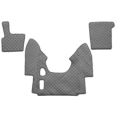 Imagem de F CORE FL16 GRAY Conjunto de tapete chão Couro artificial cinzento