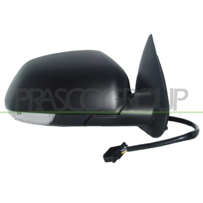 Imagem de Espelho retrovisor Prasco SK0247323 à direita com subcapa elétrico aquecível, ajustável pelo interior, convexo SKODA: Octavia 2 Combi