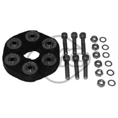 Imagem de Metalcaucho 00735 Acoplamento do Cardan 80mm traseira 115mm MERCEDES BENZ: W124 Sedan, 190, Classe E T modell