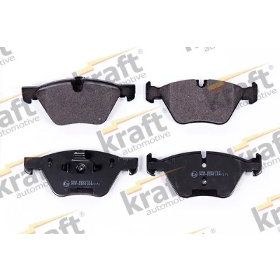 Imagem de KRAFT 6002701 Jogo de pastilhas para travão disco preparado indicador aviso desgaste, excl. contacto desgaste BMW: 3 Touring