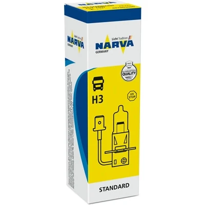 Imagem de NARVA 487003000 Lâmpada, farol de longo alcance H3 24V 70W Halogéneo
