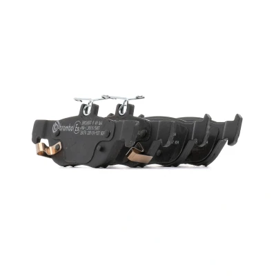 Imagem de BREMBO P 49 064 Jogo de pastilhas para travão disco com avisador sonoro desgaste chapa anti ruído sem acessórios MAZDA: 3 Hatchback