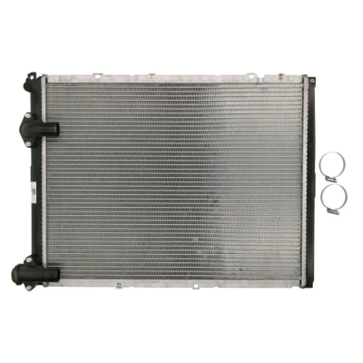Imagem de NRF 58848 Radiador, arrefecimento do motor Alumínio 589 455 42 com componentes de montagem Aletas refrigeração soldadas