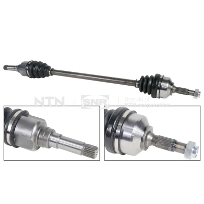 Imagem de SNR DK66.026 Veio de transmissão Eixo dianteiro, lado direito 840 CITROËN: C2 Hatchback