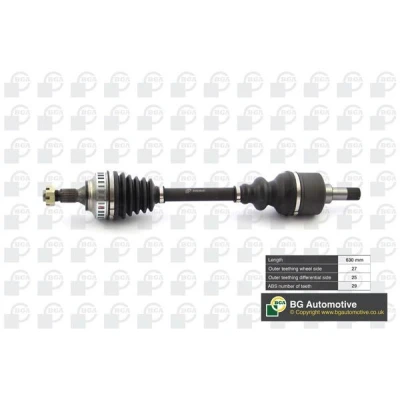 Imagem de BGA DS6723LA Veio de transmissão Eixo dianteiro, lado esquerdo 610 PEUGEOT: 306 Hatchback