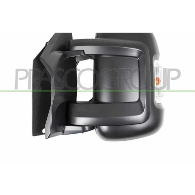 Imagem de espelho retrovisor Prasco FT9307315 com sensor esquerda preto elétrico aquecível, Braço do curto FIAT: Ducato III Van