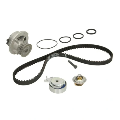 Imagem de INA 530 0004 31 bomba de Água + Kit Correia Distribuição com água, material montagem termóstato OPEL: Astra G CC