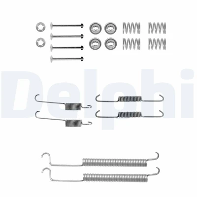 Imagem de DELPHI LY1231 Kit de acessórios, maxilas do travão CITROËN: Xsara Picasso, Berlingo / First I Van, PEUGEOT: Partner Van