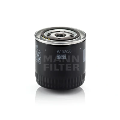 Imagem de MANN FILTER W 920/6 Filtro de óleo 3/4 16 UNF com uma válvula retenção aparafusado JEEP: Grand Cherokee 2, II, I