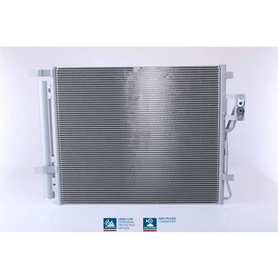 Imagem de NISSENS 940209 Condensador com secador Alumínio 535 R 134a HYUNDAI: SANTA FE 2