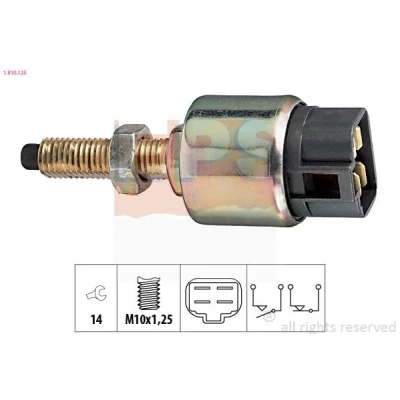 Imagem de EPS 1.810.125 Interruptor de luz stop mecânico M10x1,25 Made in Italy OE Equivalent