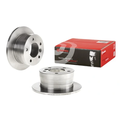 Imagem de BREMBO 08.7724.20 Disco de travão 258 12 5 cheio alto carbono MERCEDES BENZ: Sprinter 3 T Van, Camião plataforma/Chassis