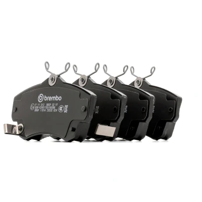 Imagem de BREMBO P 11 012 Jogo de pastilhas para travão disco com avisador sonoro desgaste sem acessórios