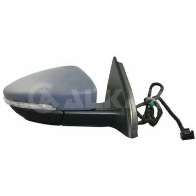 Imagem de Espelho retrovisor Alkar 6140163 à direita com subcapa elétrico aquecível, convexo para veículo volante esquerda VOLKSWAGEN: Passat B7 Sedan
