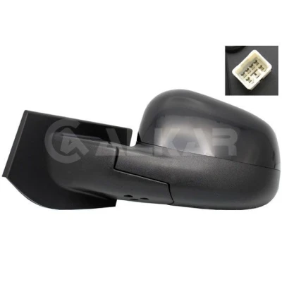 Imagem de Espelho retrovisor Alkar 6127456 esquerda com subcapa elétrico convexo CHEVROLET: Spark