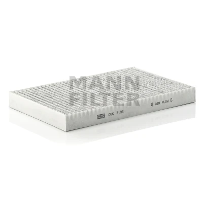 Imagem de MANN FILTER CUK 3192 Filtro, ar do habitáculo Filtro de carvão ativado 310 194 30 AUDI: A6 C5 Sedan, Avant, 100 C4 Sedan