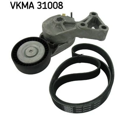 Imagem de SKF VKMA 31008 Jogo de correias trapezoidais estriadas VOLKSWAGEN: Golf 4, Bora Sedan, Sharan I, SEAT: Leon I Hatchback, Toledo 2 Limousine