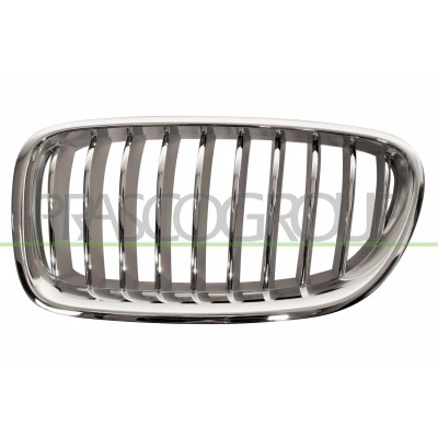 Imagem de PRASCO BM0502014 Grelha de Radiador esquerda titânio, preto BMW: 5 Touring