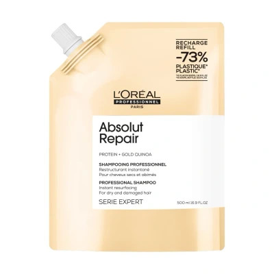 Imagem de L&#039;Oréal Professionnel Absolut Repair Shampoo Refill Pack 500ml for Dry and Damaged Hair