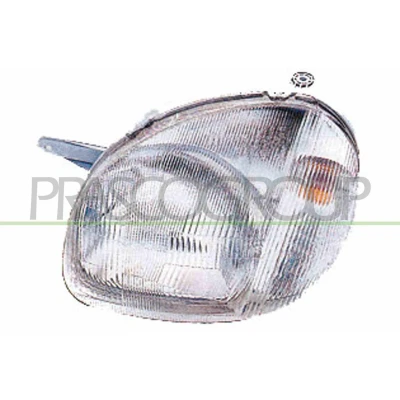 Imagem de PRASCO HN3204824 Farol Principal esquerda H4 branco com luz intermitente sem motor de regulação do alcance dos faróis HYUNDAI: Atos