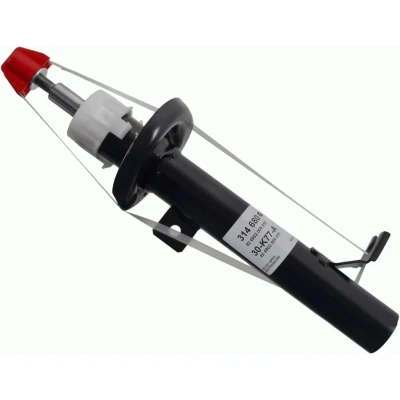 Imagem de SACHS 314 680 Amortecedor à direita Pressão do gás Tubo duplo com assento de mola cavilha em cima FORD: FIESTA 5, MAZDA: 2 Hatchback