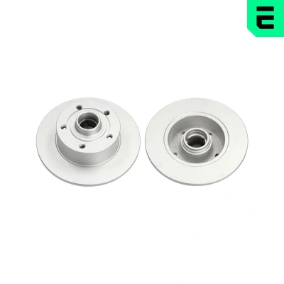 Imagem de OPTIMAL BS 4310C Disco de travão Eixo traseiro 244,8 9,9 5/5 cheio revestido sem anel sensor do ABS AUDI: A4 B5 Avant, Sedan