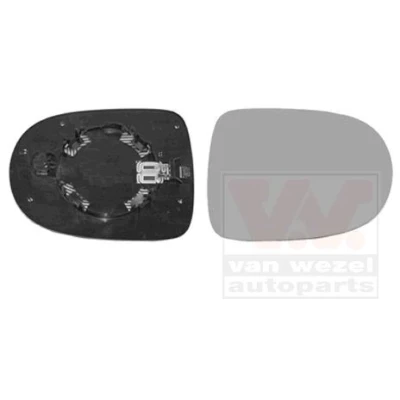 Imagem de VAN WEZEL 4372838 Vidro Espelho à direita RENAULT: TWINGO 2